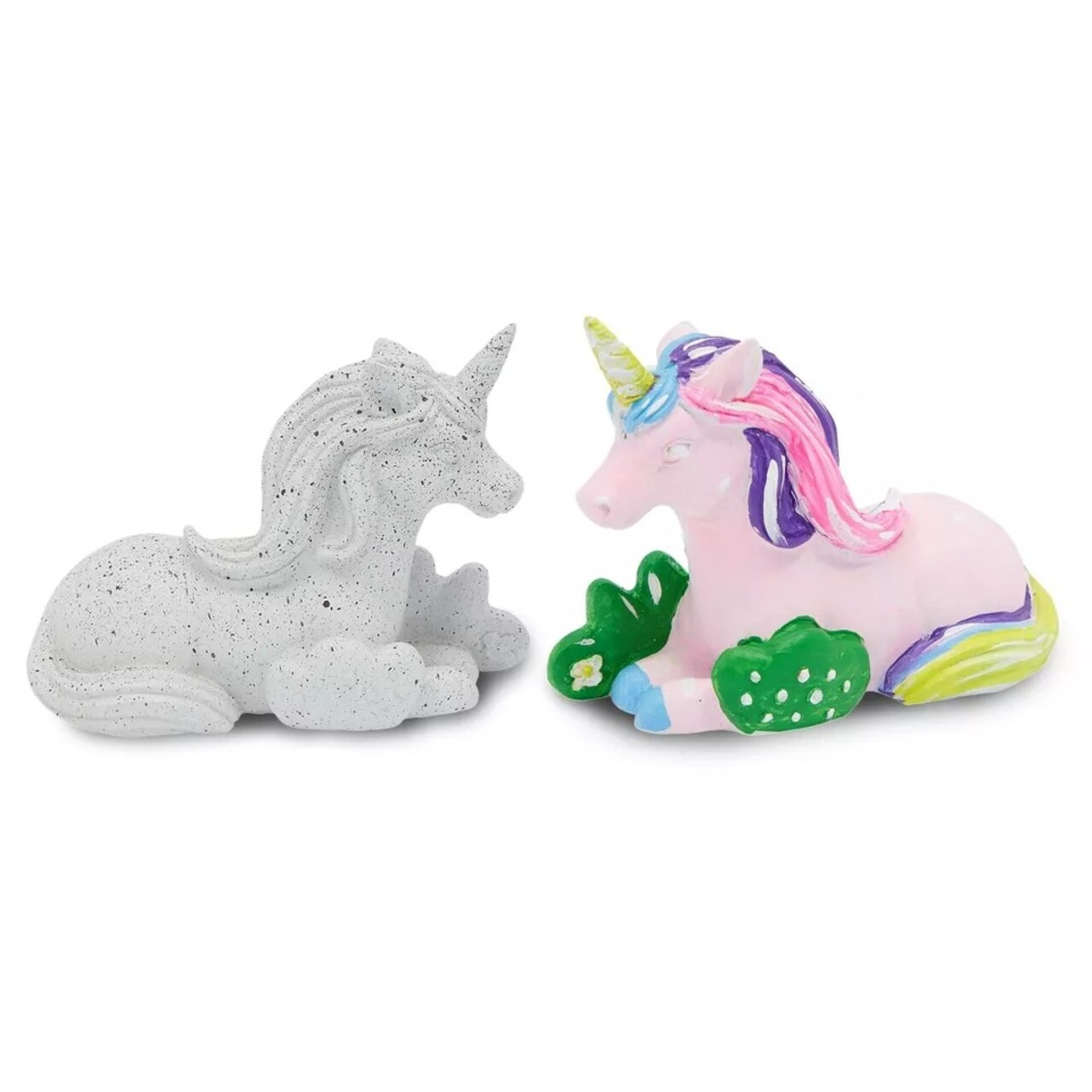 16 Pcs Unicorn Llama Ceramic Painting Kit for Kids with Paint Strips Brush